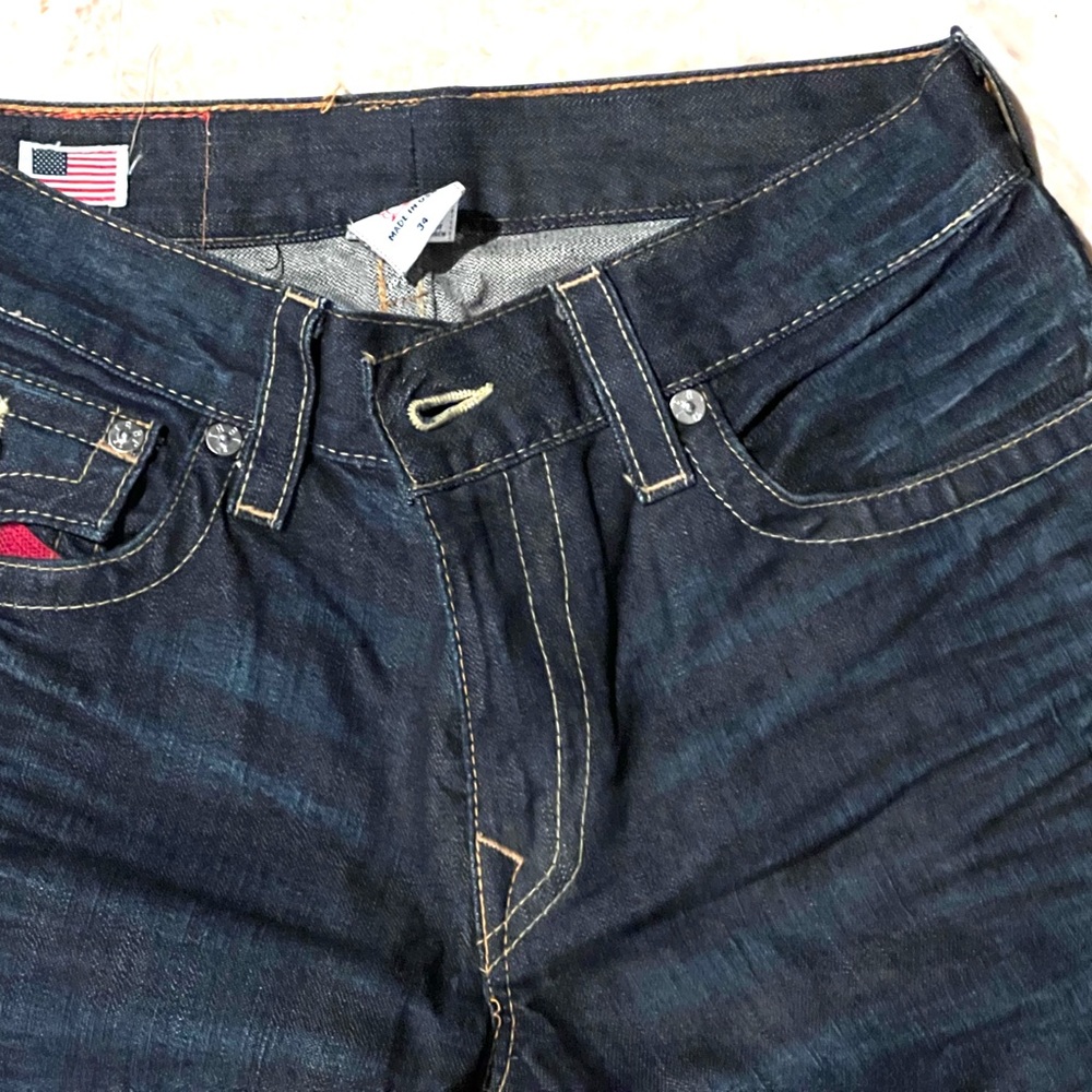 True religion Men's Blue Jeans Preloved good condition - Picture 4 of 4